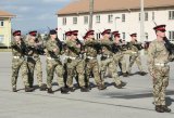 Royal Gibraltar Regiment rehearsals